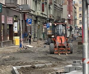 Remont ulicy Targowej w Sosnowcu zaskoczył właścicieli sklepów