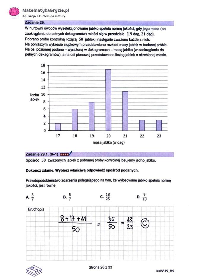 Matura próbna 2023 - odpowiedzi z matematyki