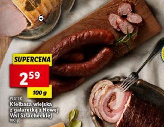 Regionalna kiebasa za 2,59 zł