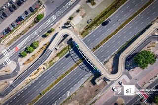 Kładka nad ul. Struga w Szczecinie