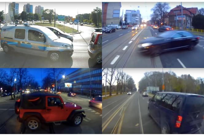 Na profilu Uwaga tramwaj publikowane są materiały pokazujące zachowania kierowców na ulicach Szczecina