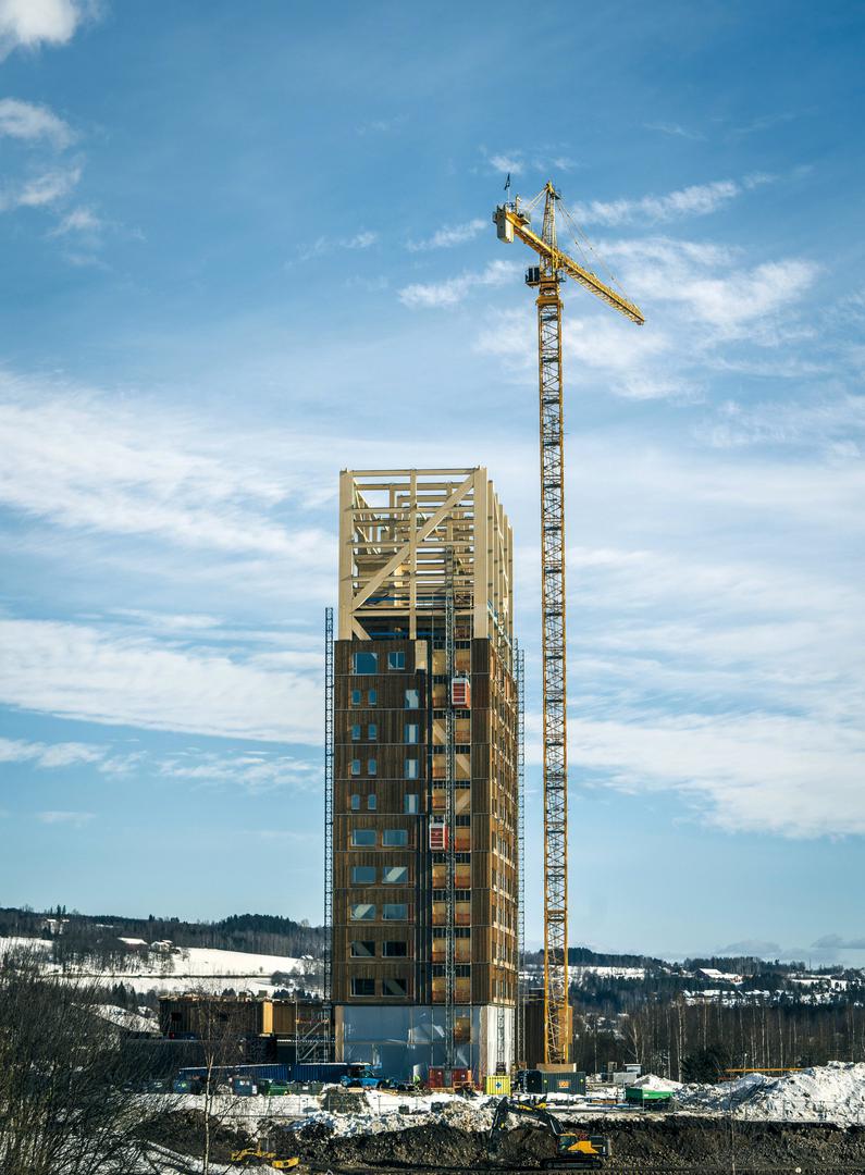 Budynek w trakcie realizacji