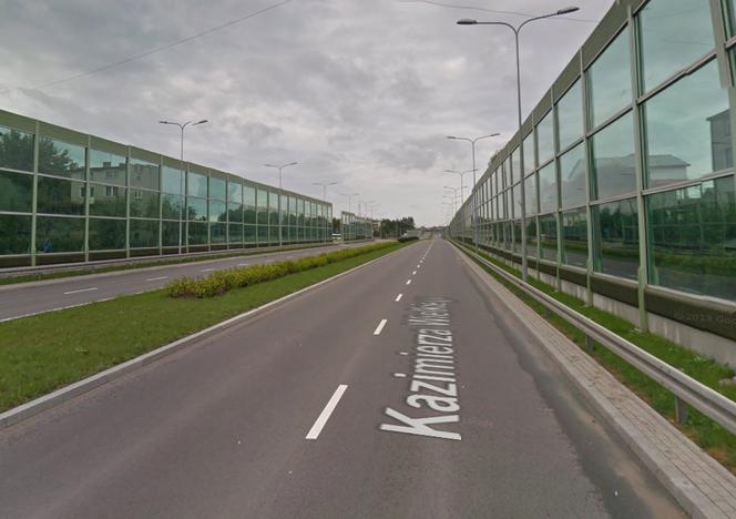 Ulica Kazimierza Wielkiego - około 2,2 km