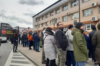 Protest w Dąbrowie Tarnowskiej 
