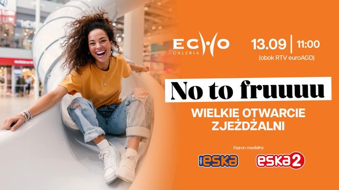 Zjeżdżalnia w Galerii Echo w Kielcach