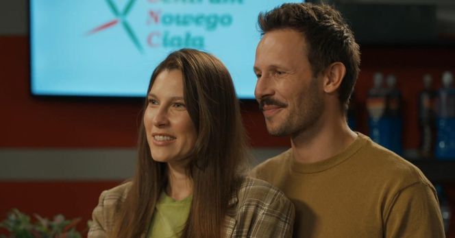 Barwy szczęścia odc. 3232. Regina (Kamila Kamińska), Franek (Mateusz Banasiuk)