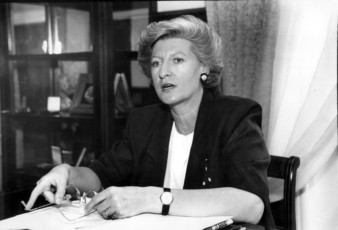 Premier Hanna Suchocka