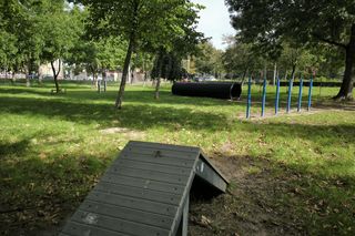 Wybieg dla psów przy Ćwiczni w Lesznie