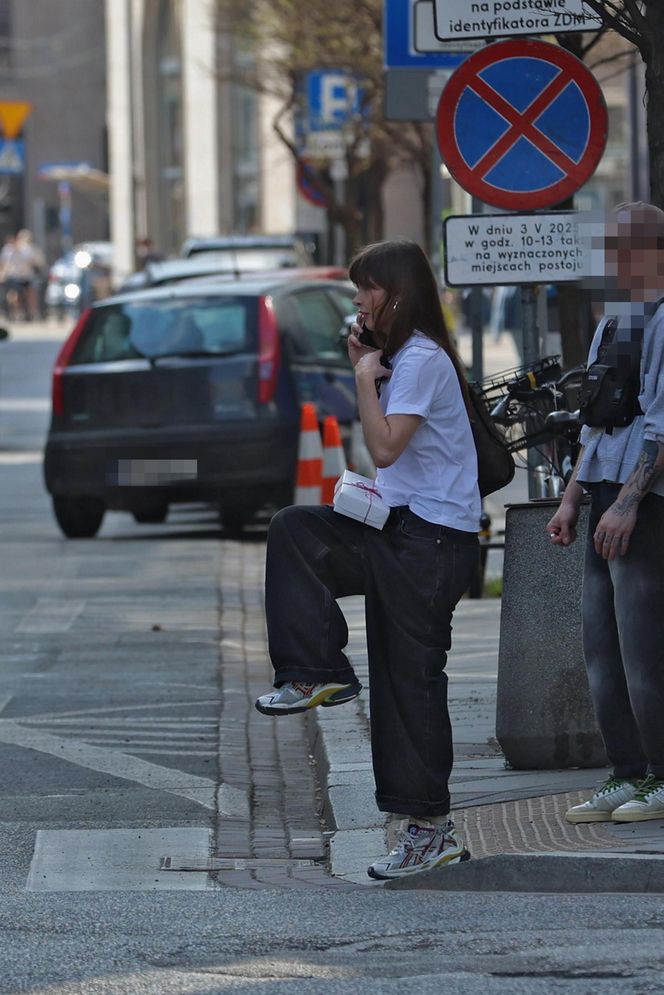 Agnieszka Dygant sobie dogadza