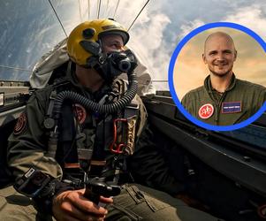 Chciał być jak Tom Cruise w Top Gun. Marzenie się spełniło