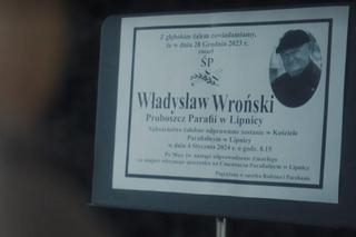 M jak miłość, odc. 1801. Klepsydra pogrzebowa księdza proboszcza (śp. Maciej Damięcki) - zmarł Władysław Wroński