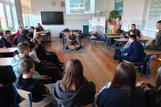 Prowadzone w ramach programu Edukacja z Wojskiem zajęcia w szkołach będą się odbywać do 13 grudnia 2024 roku.