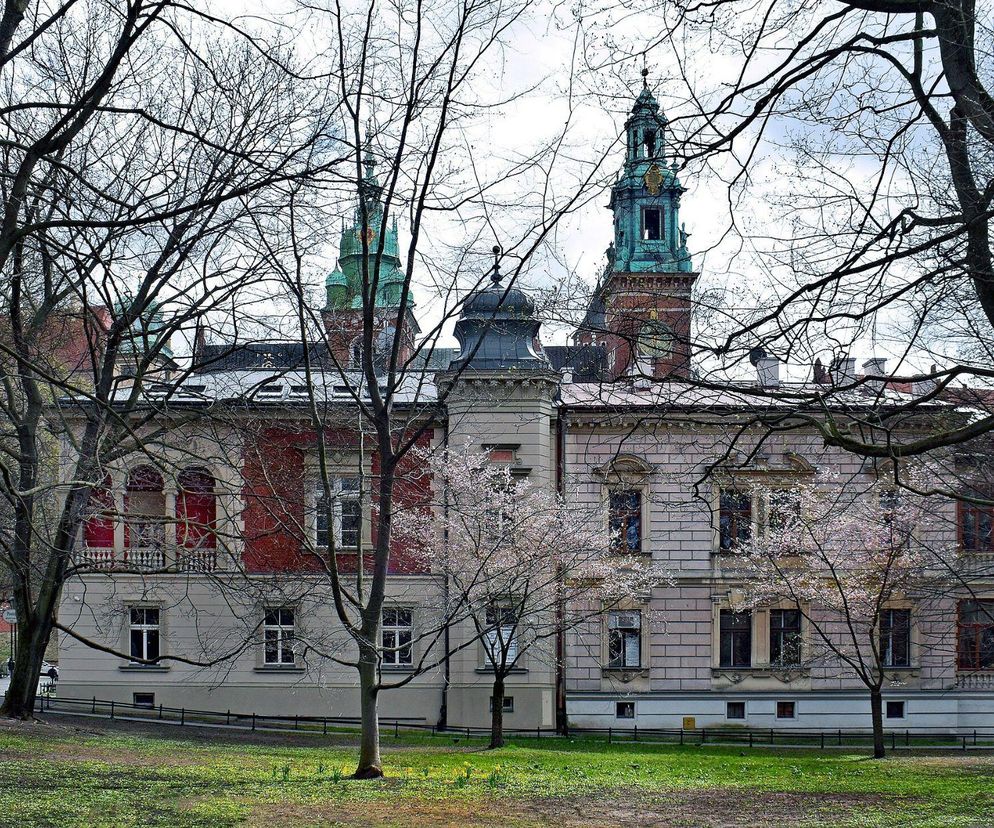 Mały Wawel, a tuż za nim oryginał