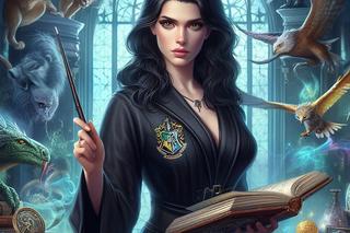 Wiedźmin: Geralt, Ciri, Triss i Yennefer w Hogwarcie! AI przeniosła ich do szkoły magii!