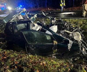 Wypadek w Lasowicach. Zginęła jedna osoba