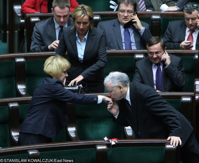 Jolanta Szczypińska. Uroczyste pożegnanie przyjaciółki Kaczyńskiego
