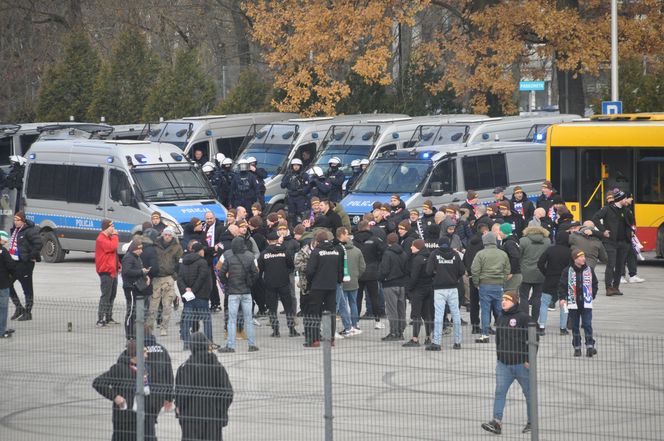 Kibice na meczu Korona Kielce - Górnik Zabrze. 1.12.2024