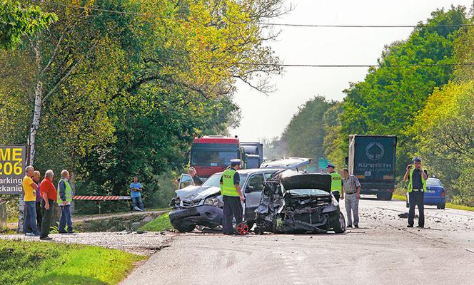 Karambol na Szosie Lubelskiej