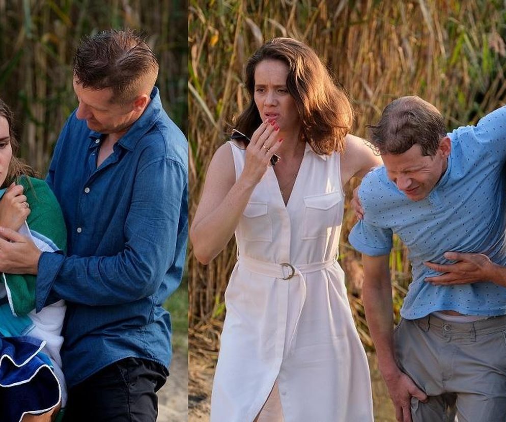 M jak miłość, odcinek 1780: Artur ocali Frankę przed śmiercią podczas wypadku w rzece! Przerażające odkrycie Elki o psycholu Nowakowskim - ZDJĘCIA, WIDEO