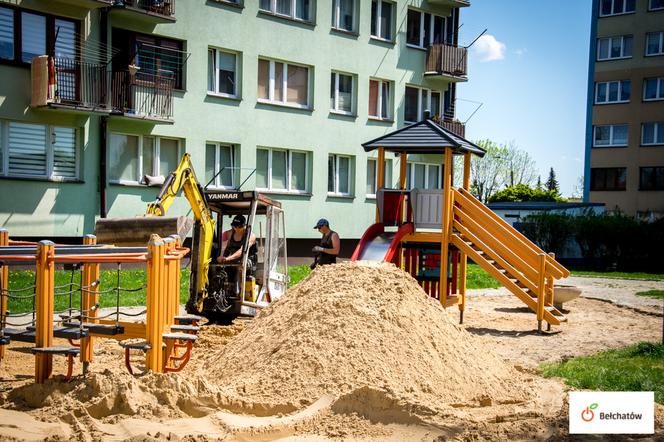 Bełchatów: Place zabaw pod lupą urzędników! W piaskowniach specjalny ATESTOWANY PIASEK!   