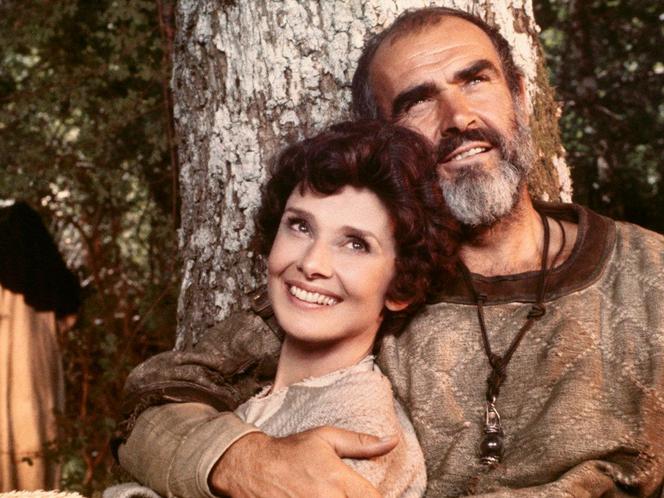 Connery w filmie "Powrót Robin Hooda" (1976)