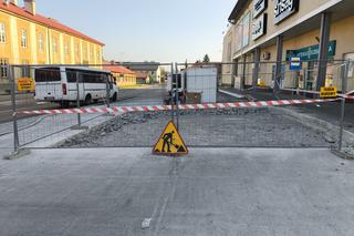 Naprawa peronu zatoki autobusowej przy ul. Szkotnik w Tarnowie