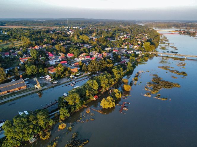 Sytuacja powodziowa w Cigacicach 21 września 2024