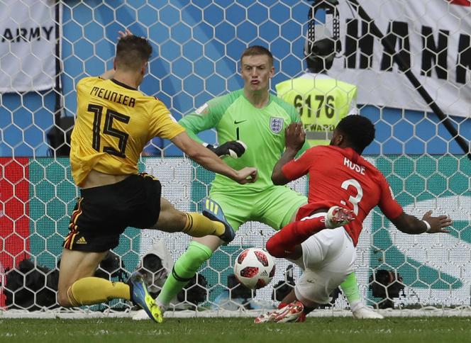 Anglia-Belgia pierwsze minuty meczu