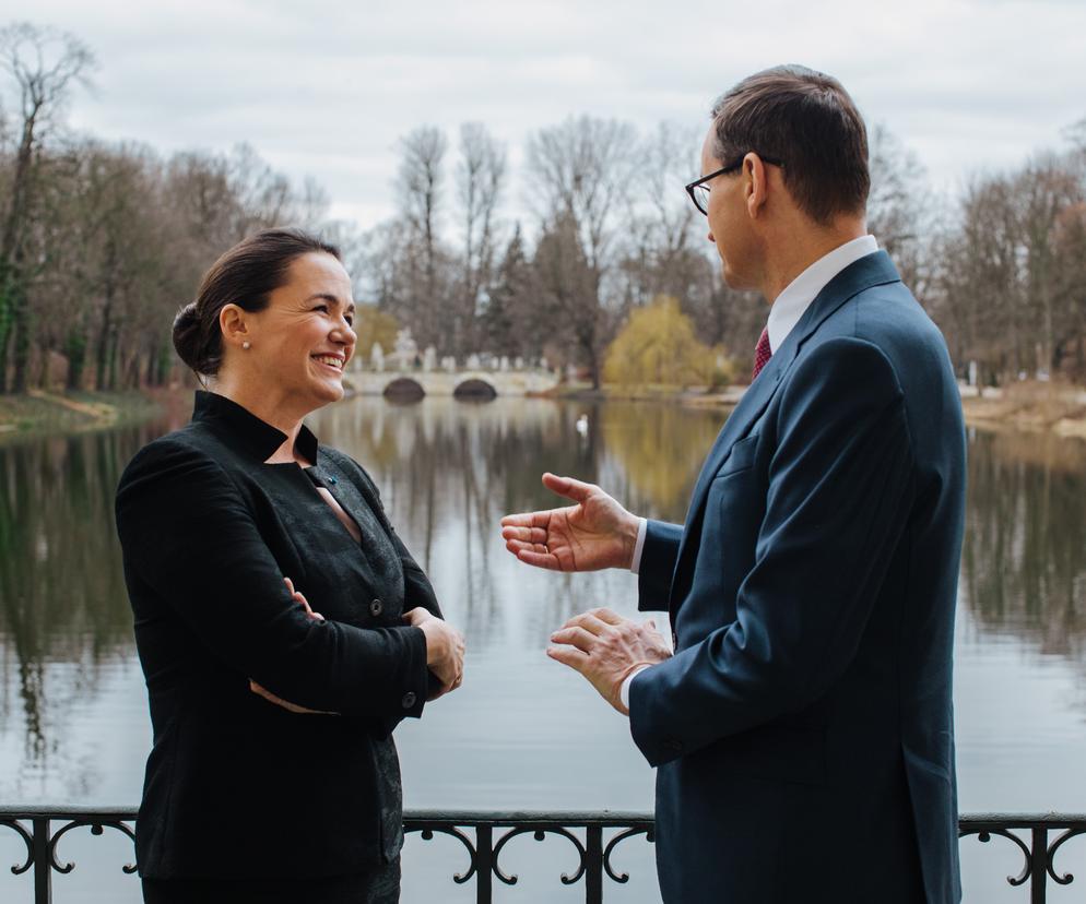 Premier Mateusz Morawiecki spotkał się z prezydent Węgier Katalin Novák