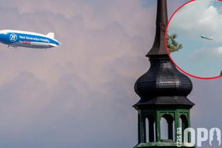 Statek powietrzny nad Opolem! Zeppelin ZF na Waszych zdjęciach