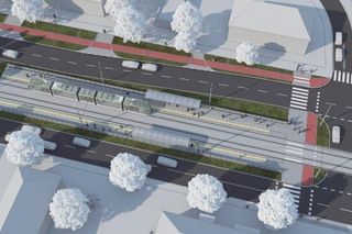 Tramwaj do Mierzyna - wizualizacje 