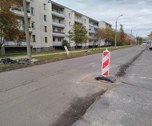 Trwa remont nawierzchni ulic Romanówka i Unitów Podlaskich w Siedlcach