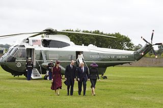 Donald Trump przybył do Wielkiej Brytanii