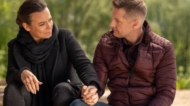 M jak miłość, odc. 1737: Magda (Anna Mucha), Paweł (Rafał Mroczek)