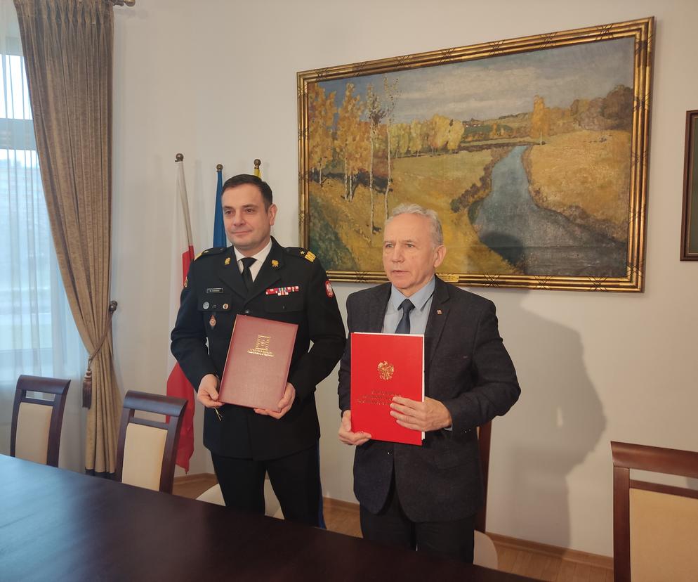 Porozumienie Politechniki Świętokrzyskiej i Straży Pożarnej