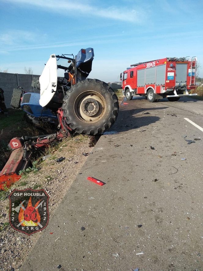 W zdarzeniu drogowym w miejscowości Skwierczyn Lack ucierpiała jedna osoba.