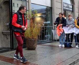 Piłkarze wyjechali na mecz Polska - Litwa