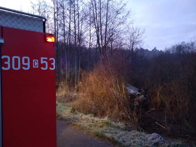 Tragiczny finał podróży! Dwie osoby, w tym DZIECKO, trafiły do szpitala