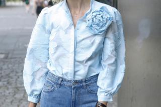 Stylizacje gwiazd - kwiaty w ubraniach