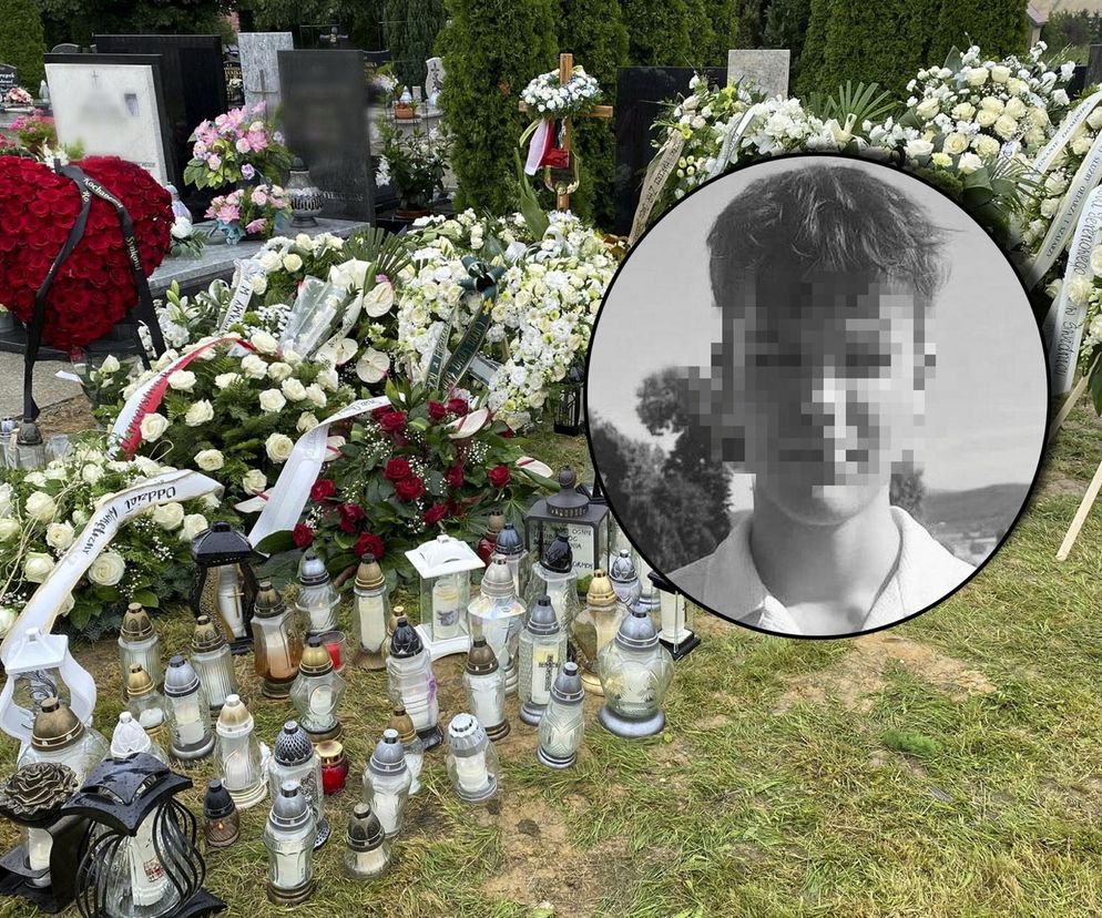 Grób harcerza Dominika utonął w kwiatach