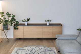 Przytulny minimalizm na 55 m2