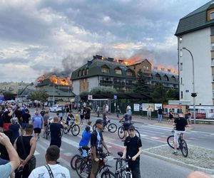 Pożar w Ząbkach (3.07.2025)