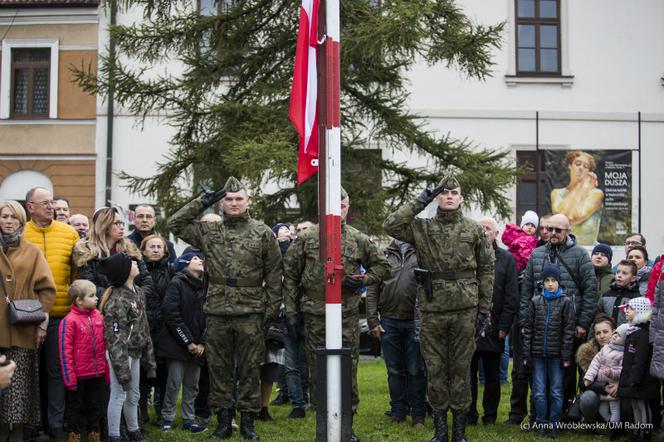 Tak radomianie odchodzili 101. rocznicę odzyskania niepodległości