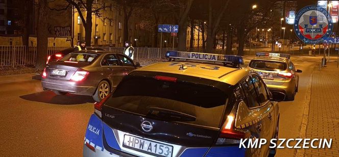 Szczecińscy policjanci dbali o bezpieczeństwo w noc sylwestrową