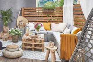 Taras boho – komfortowe zacisze 