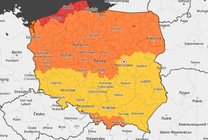 IMGW ostrzega przed cyklonem Ulf! Silny wiatr na terenie całego Dolnego Śląska