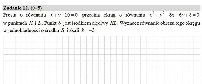 Arkusz maturalny z matematyki 2020 - poziom rozszerzony