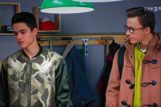 Barwy szczęścia, odc. 2043. Eryk (Patryk Cebulski), Kajtek (Jakub Dmochowski)