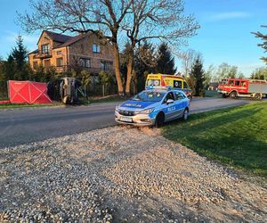 Tragedia w Wielkanoc pod Płockiem. 21-latek roztrzaskał się o betonowy przepust. Nie żyje