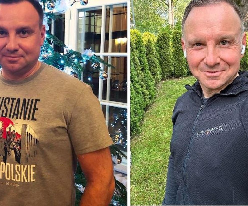 Andrzej Duda ciągle traci na wadze. Chwali się metamorfozą